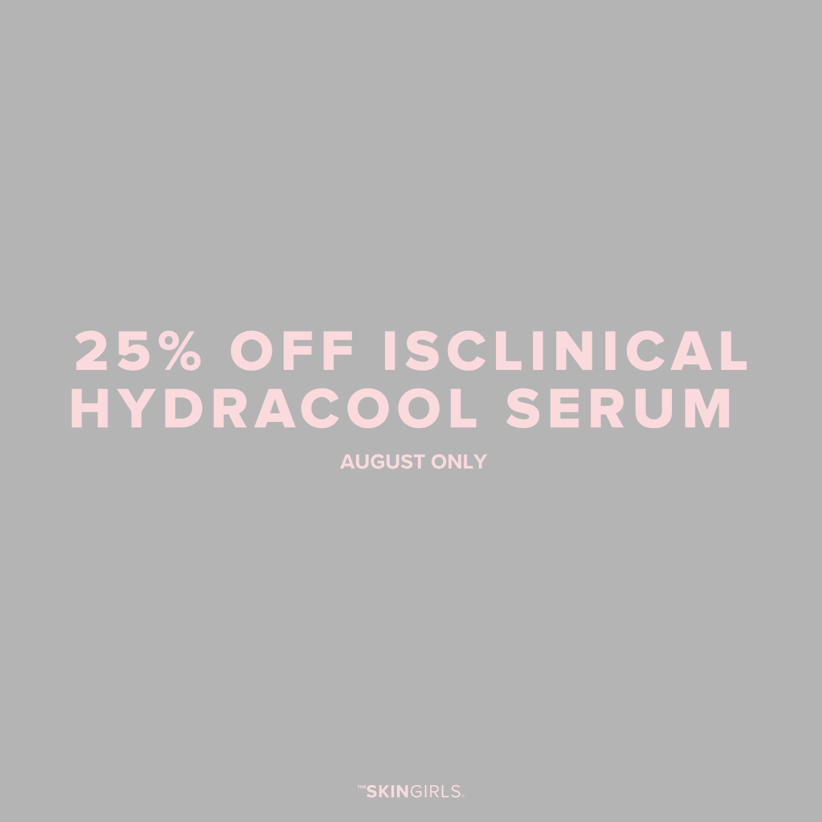AUGUST PROMO | 25% OFF HYDRACOOL SERUM
