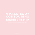 SUMMER PROMO | 4 PACK BODY CONTOURING MEMBERSHIP