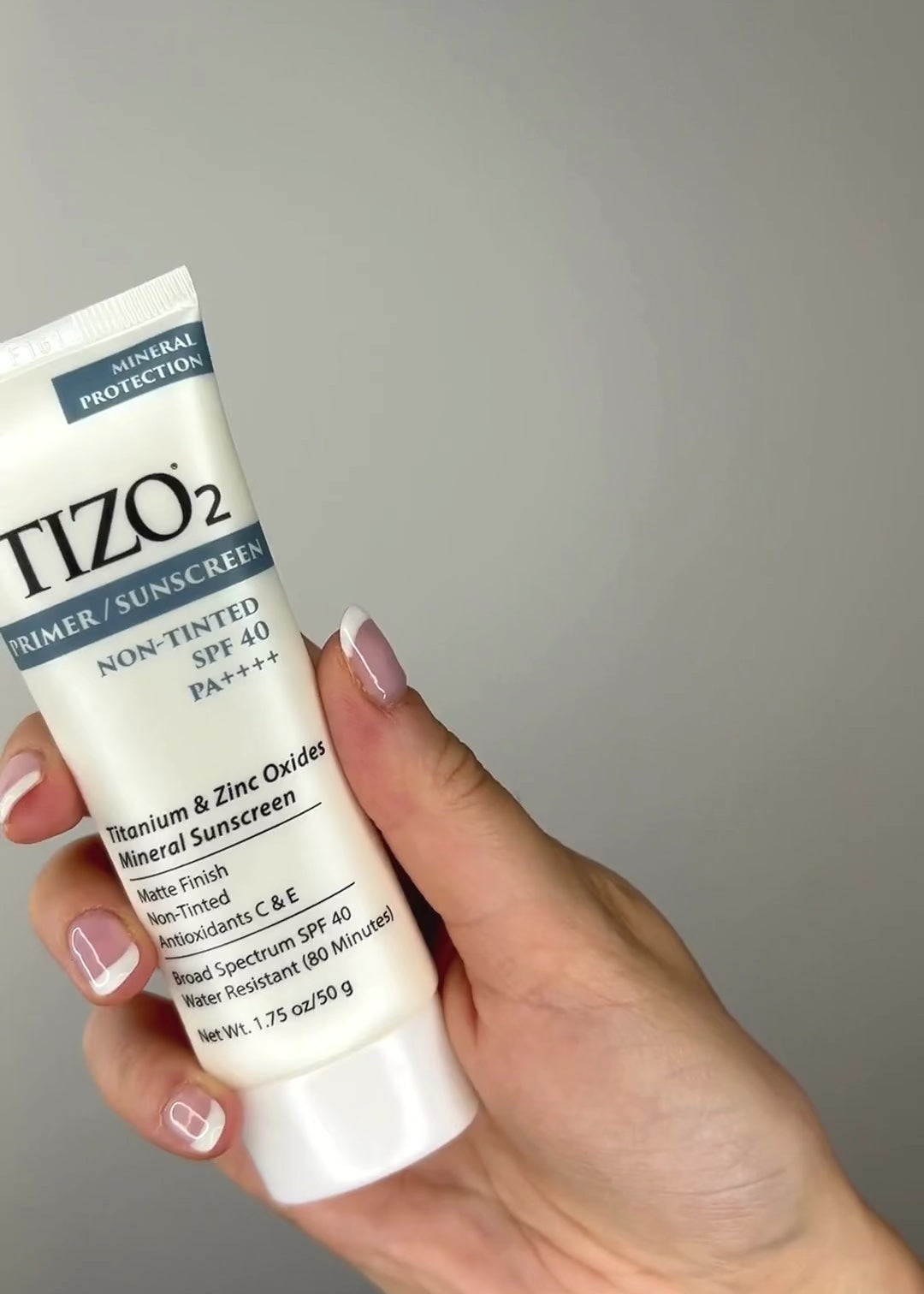 Tizo2 Matte Non-Tinted Facial Mineral Sunscreen - SPF 40